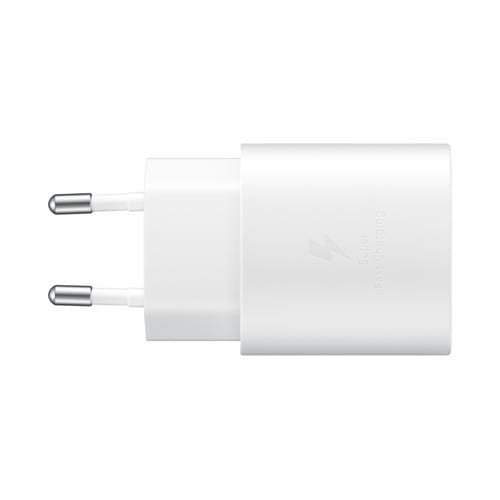 Samsung oplader met kabel 1m usb c 25w wit