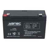 Yanec loodaccu 6v 12ah