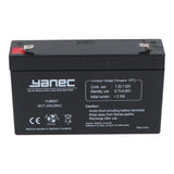 Yanec loodaccu 6v 7.2ah