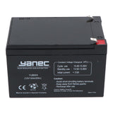 Yanec loodaccu 12v 12ah