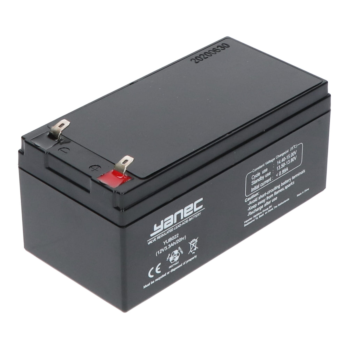 Yanec loodaccu 12v 3.3ah