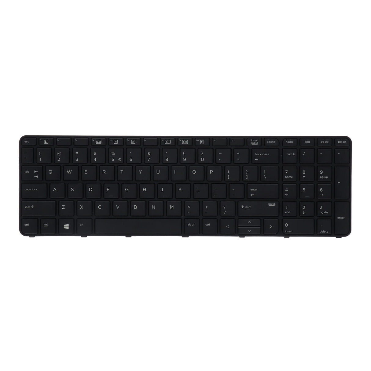 Hp laptop toetsenbord qwerty us