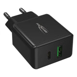 Ansmann home charger hc218pd zwart 18w