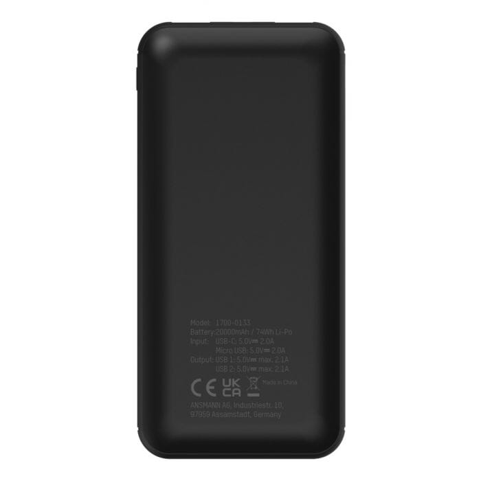 Ansmann powerbank 200000 mah pb212 pc laptop
