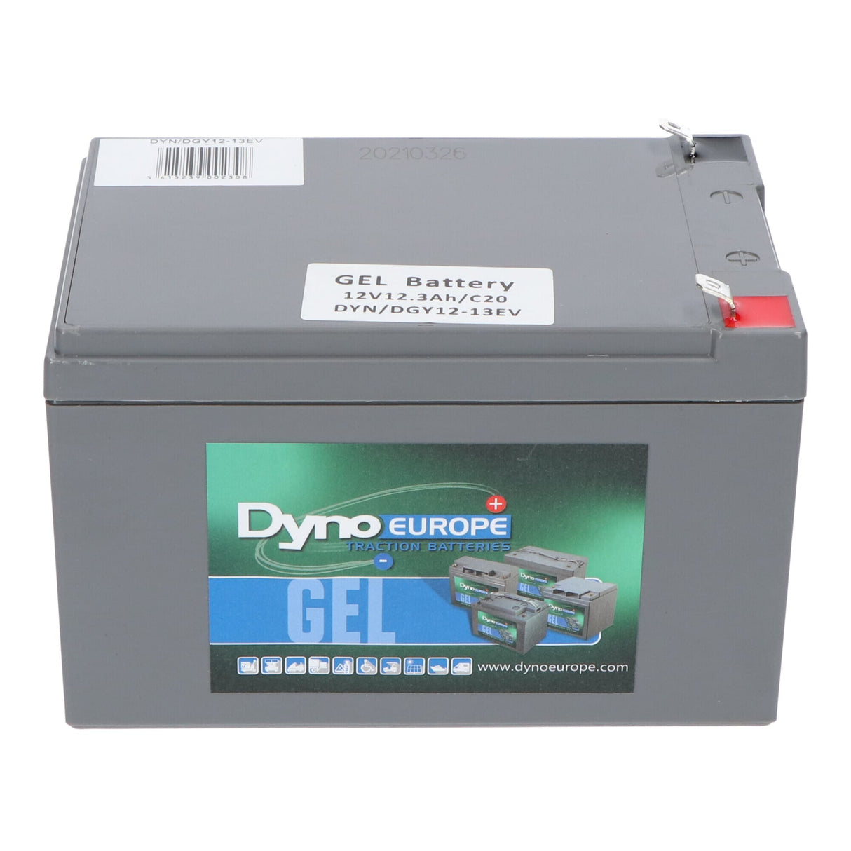 Dyno europe dyno gel accu 12v 12ah