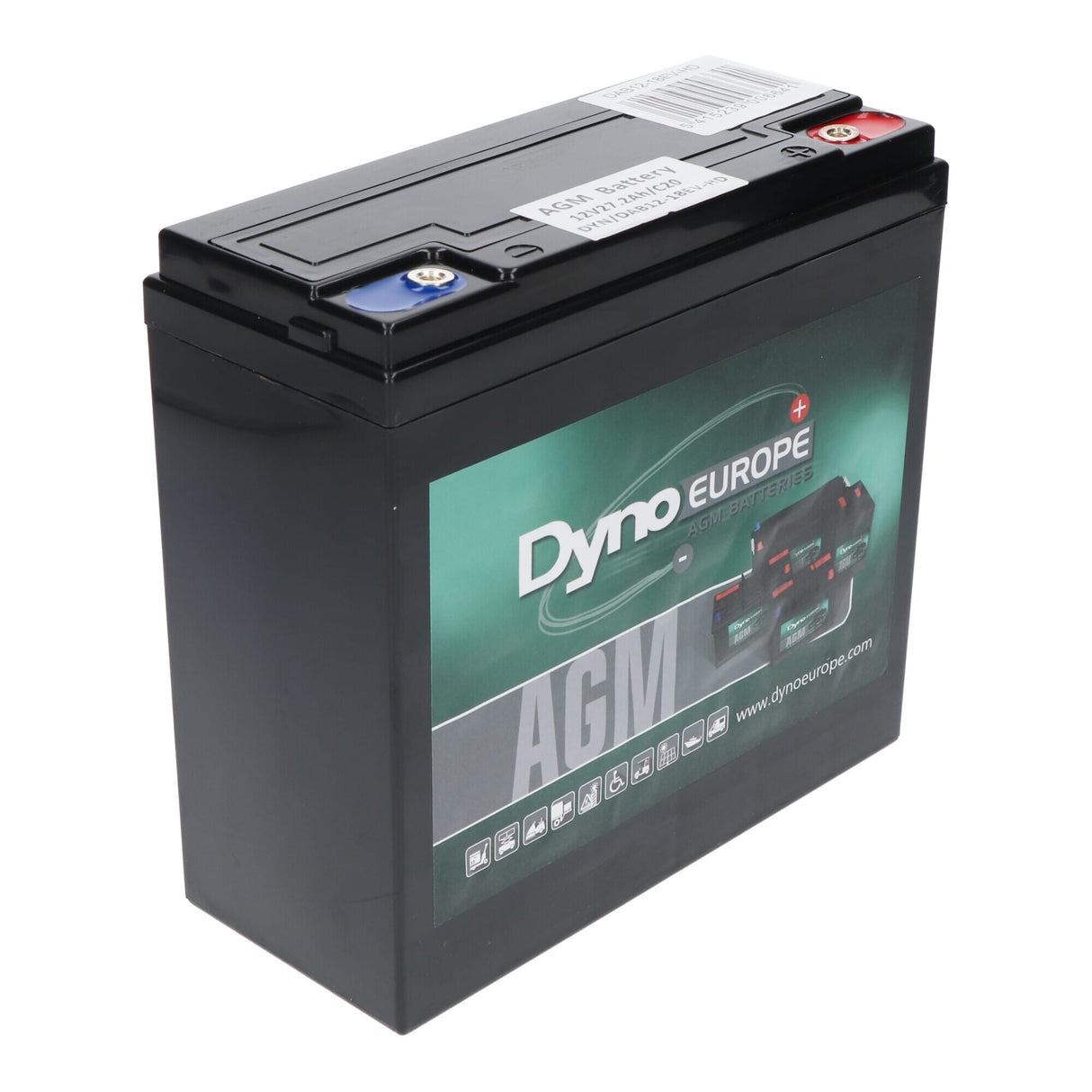 Dyno europe dyno loodaccu 12v 27.2ah