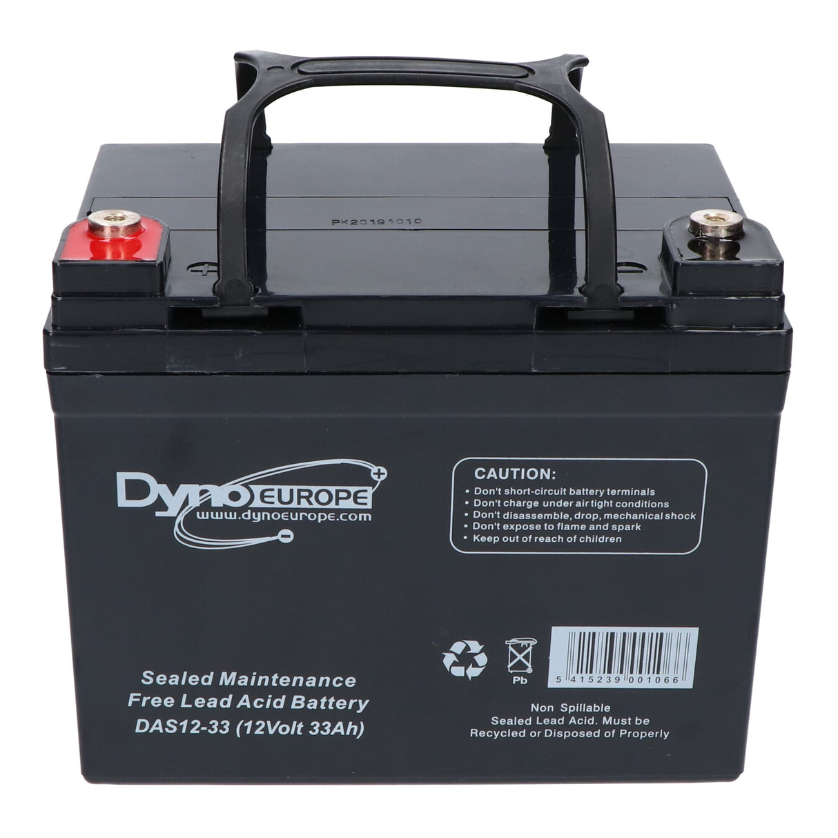 Dyno europe dyno loodaccu 12v 33ah