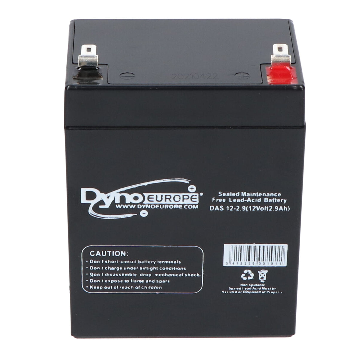 Dyno europe dyno loodaccu 12v 2.9ah