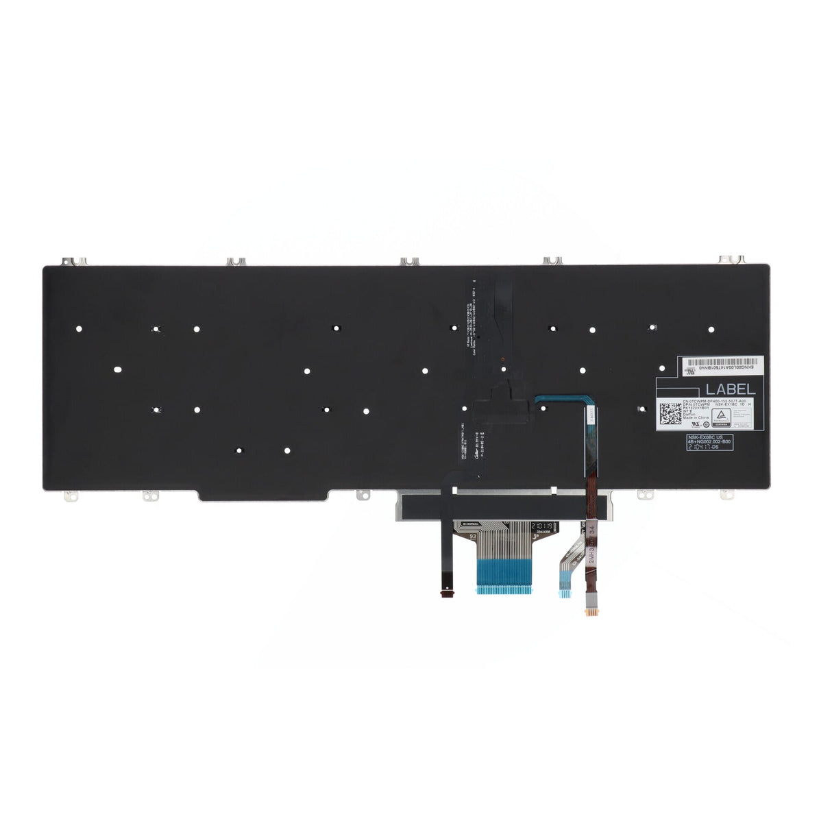 Dell laptop toetsenbord qwerty us + backlit