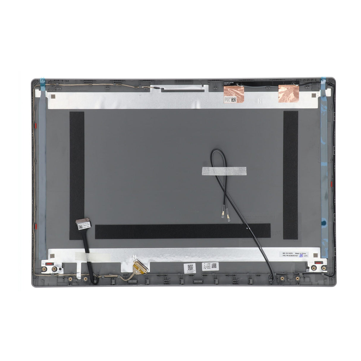 Lenovo laptop lcd back cover - zilver