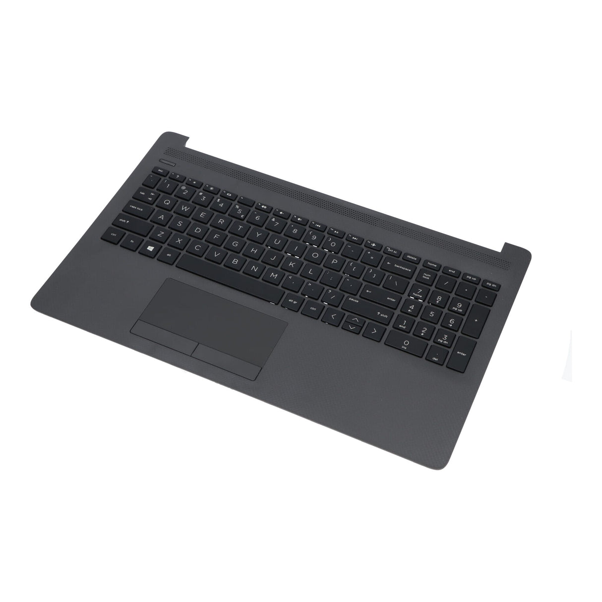 Hp laptop toetsenbord qwerty us + top cover - zwart