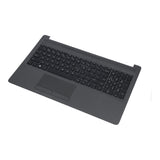 Hp laptop toetsenbord qwerty us + top cover - zwart