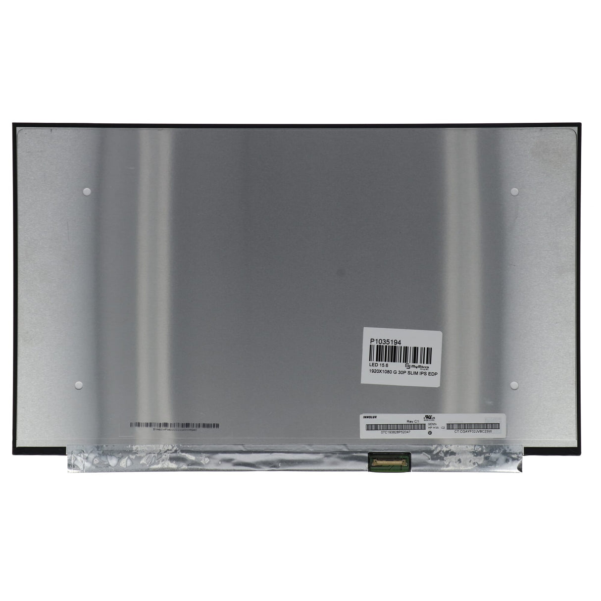 Oem 15.6 inch lcd scherm 1920x1080 glans 30pin edp, ips