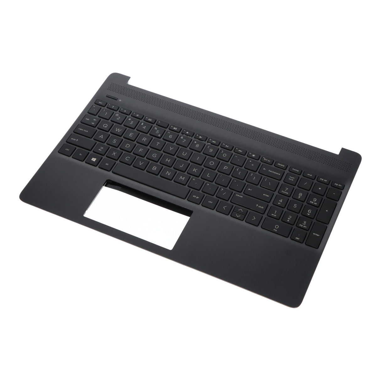 Hp laptop toetsenbord qwerty us + top cover - grijs