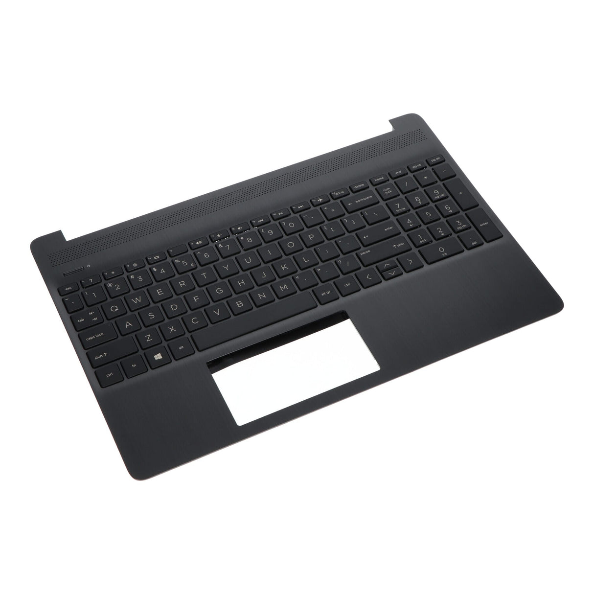 Hp laptop toetsenbord qwerty us + top cover - grijs