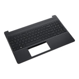 Hp laptop toetsenbord qwerty us + top cover - grijs