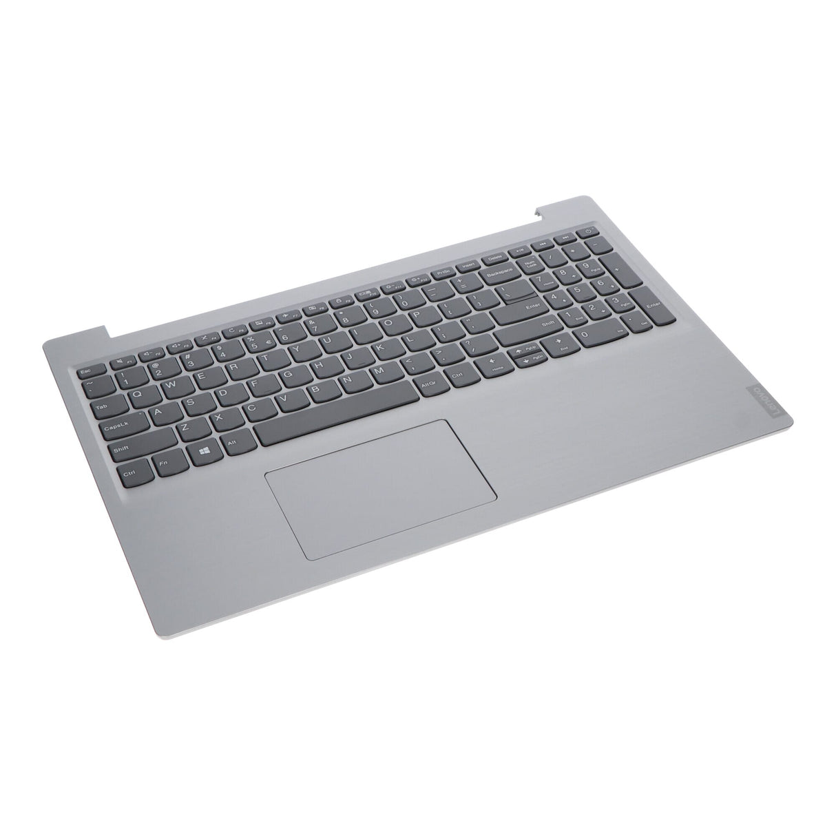 Lenovo laptop toetsenbord qwerty us + top cover - zilver