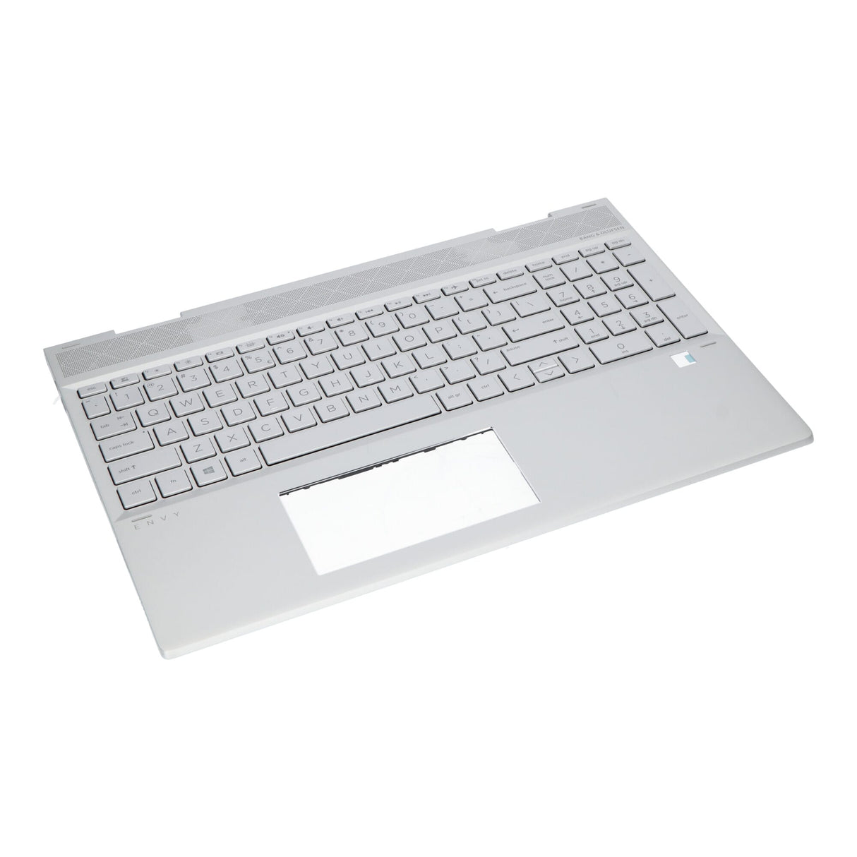 Hp laptop toetsenbord qwerty us + top cover - zilver