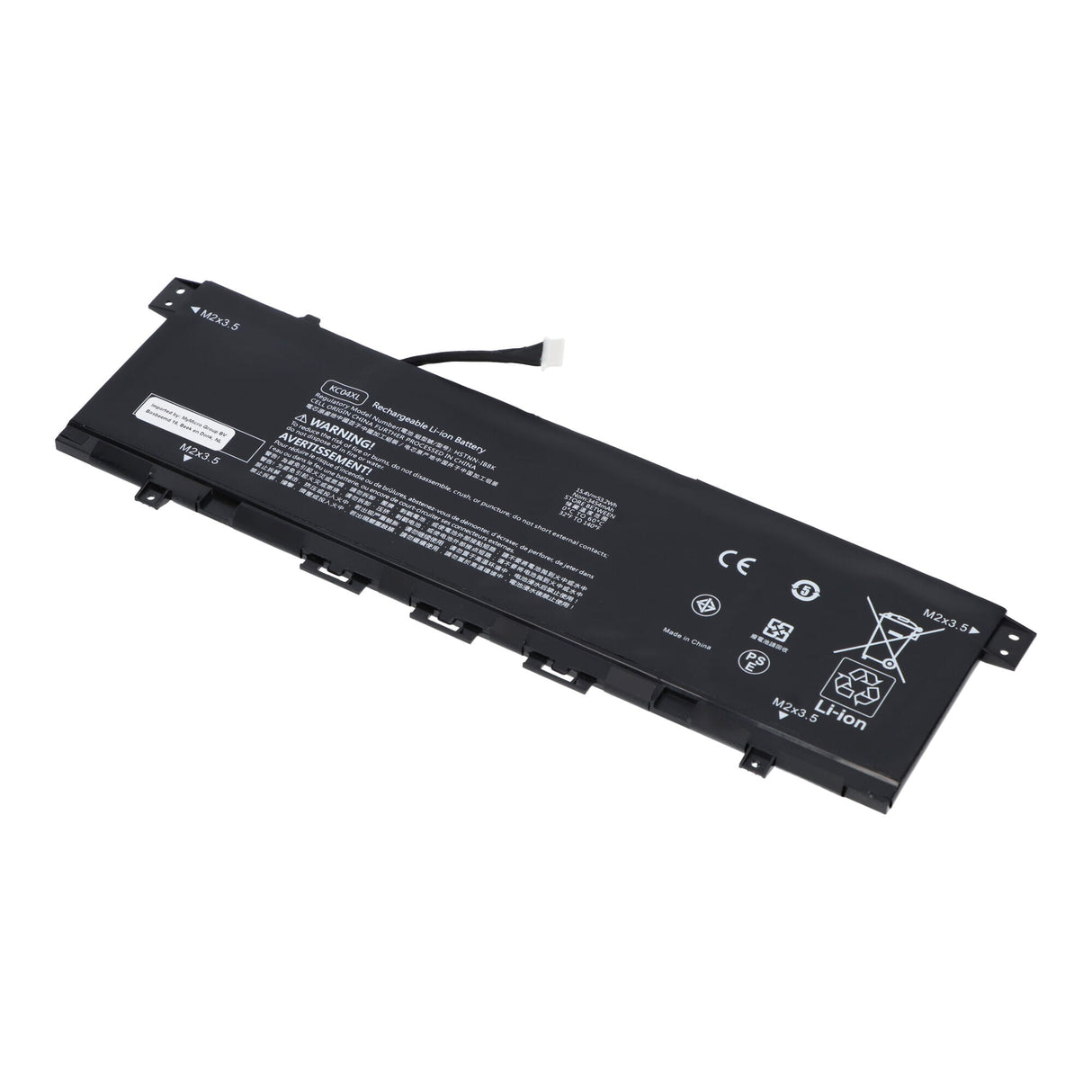Replacement parts laptop accu 3400 mah