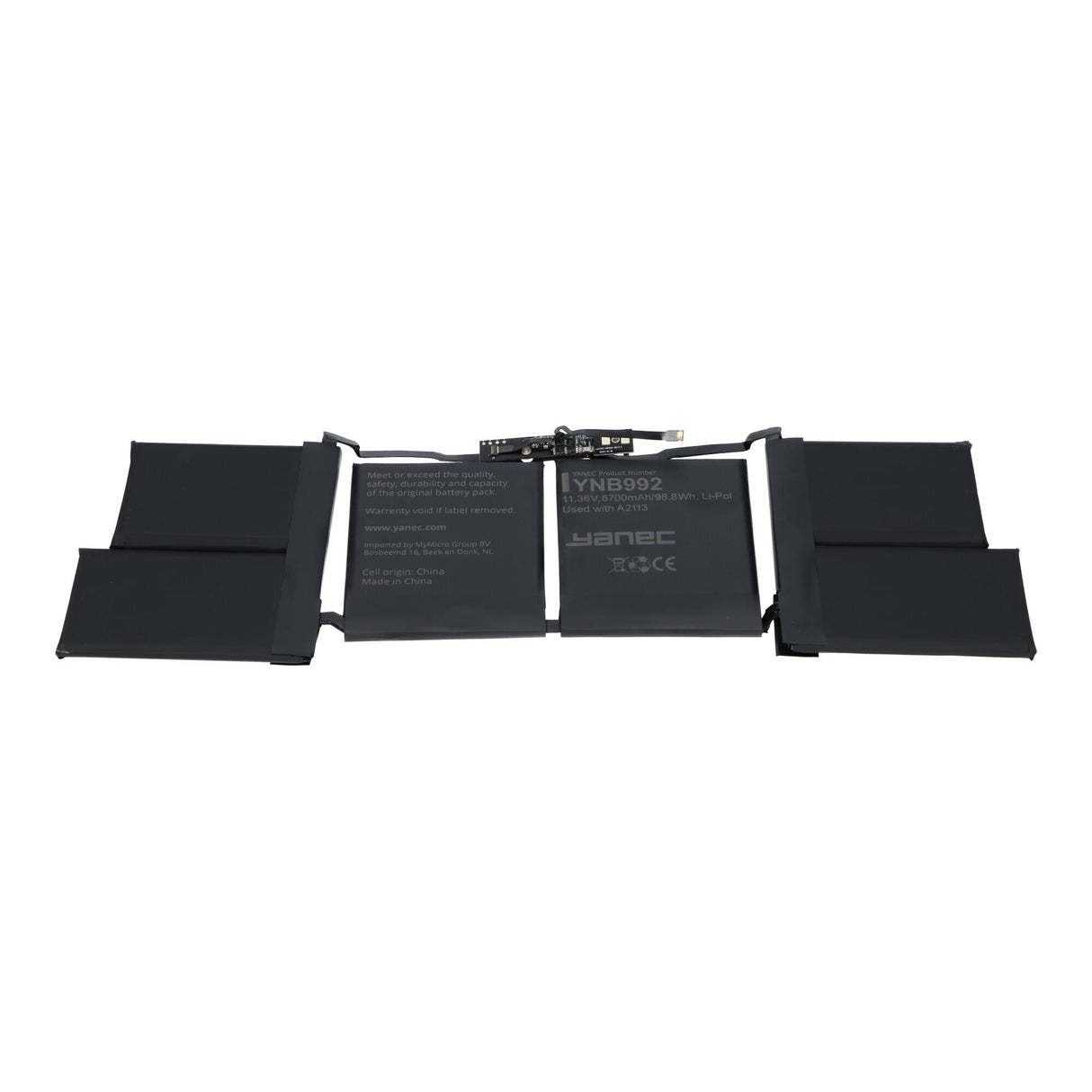 Yanec macbook accu 8700mah