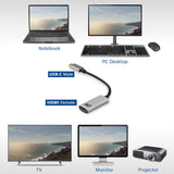 Act usb-c naar hdmi female adapter, 4k