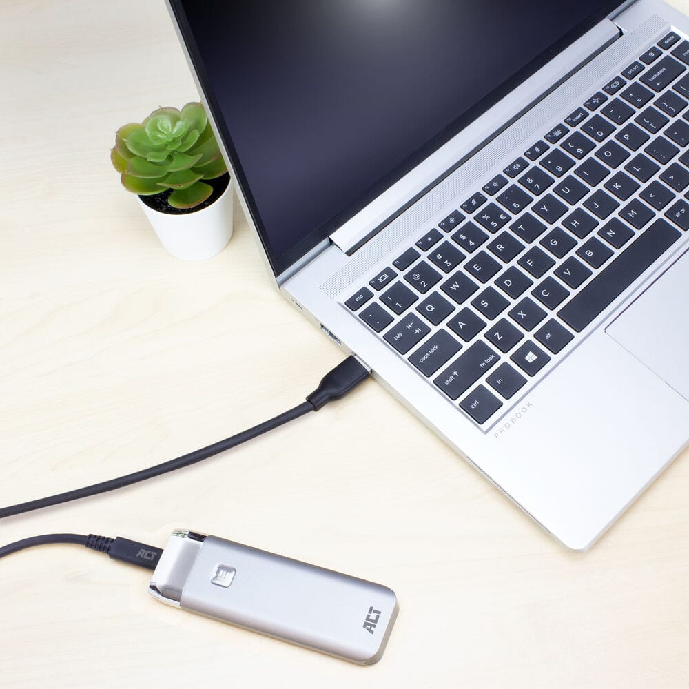 Act usb 3.2 gen1 aansluitkabel a male - c male 2 m