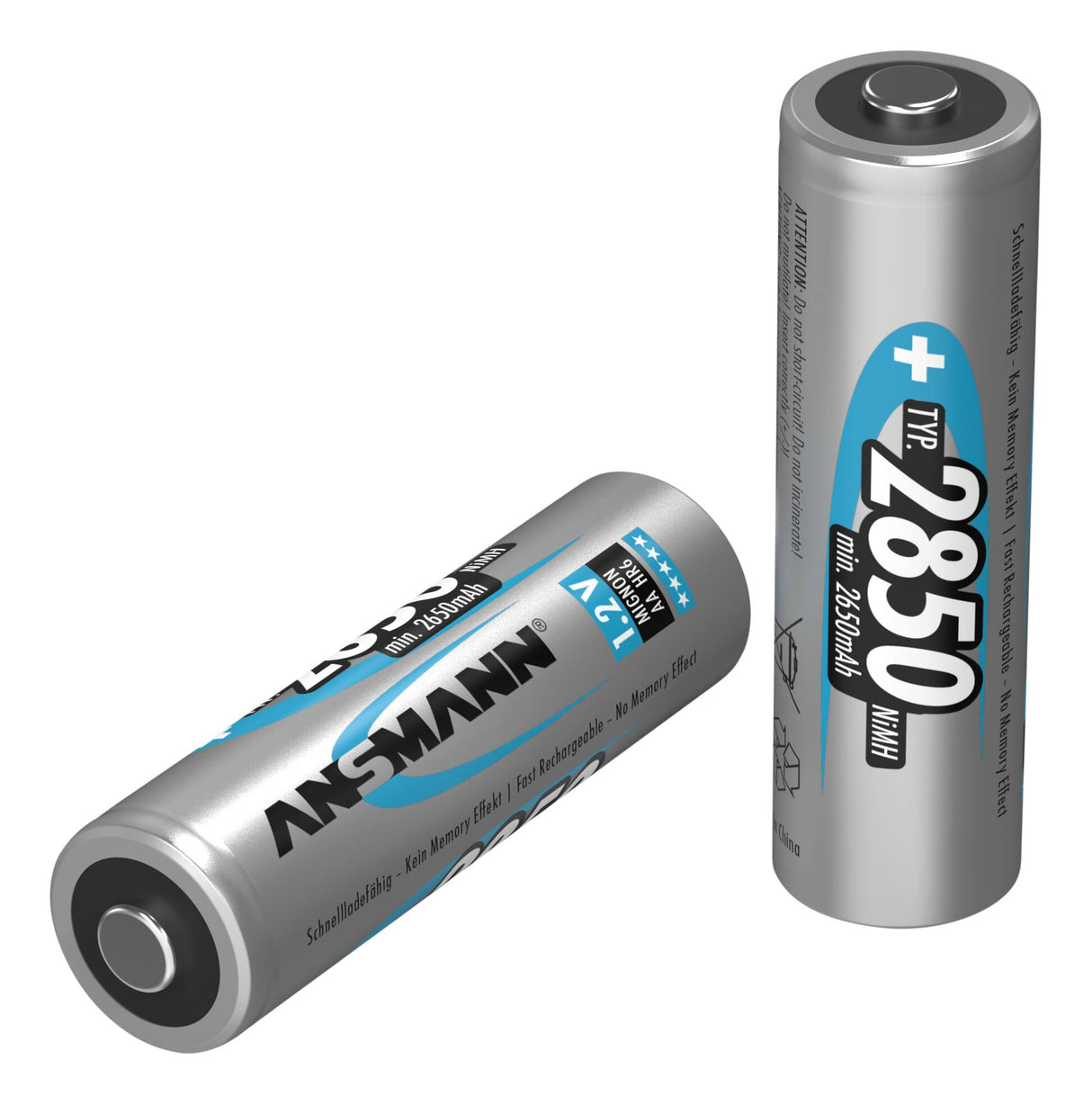Ansmann nimh accu mignon aa typ 2850 4er blister