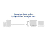 Act usb a naar lightning laad- en datakabel 1m mfi certified