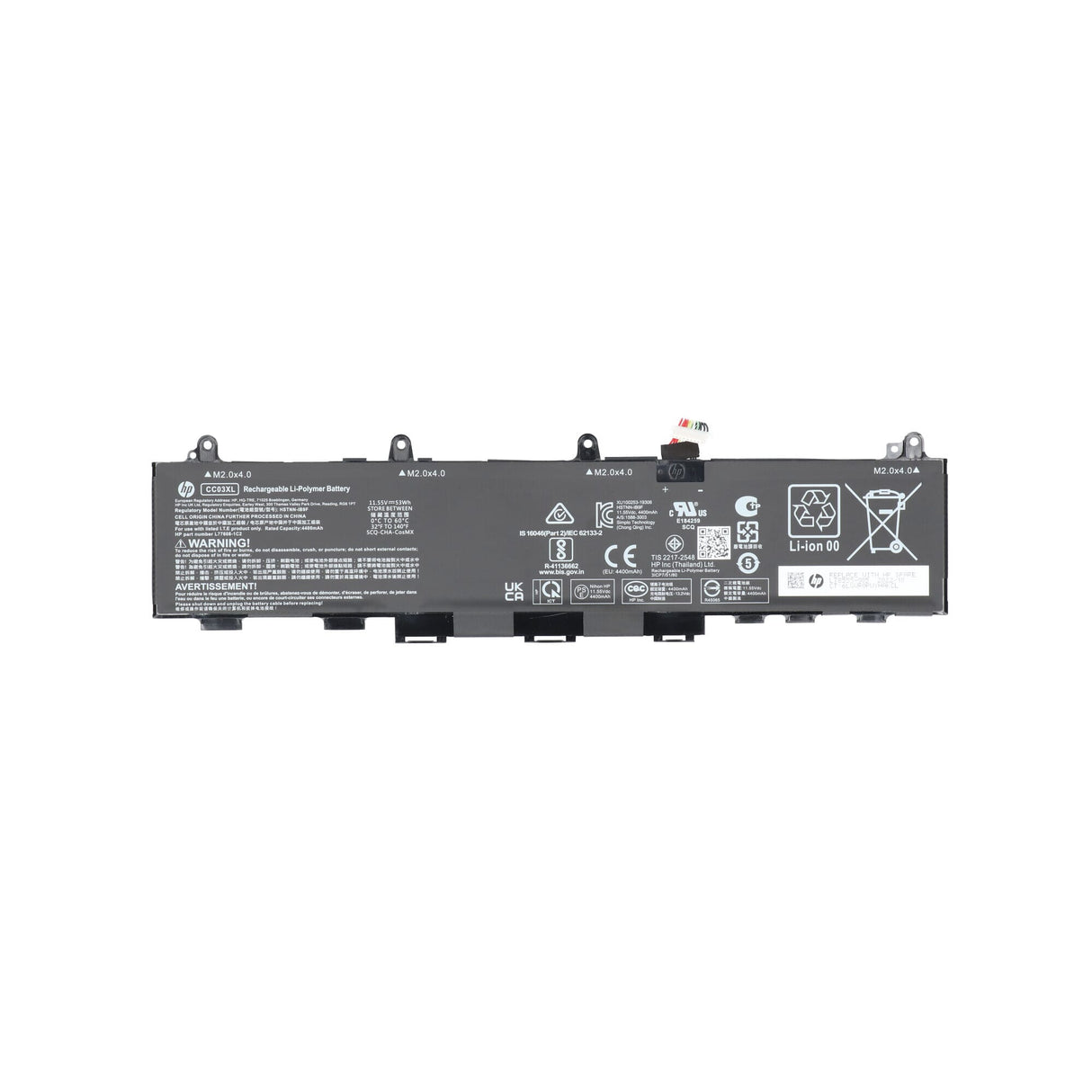 Hp laptop accu 4400 mah