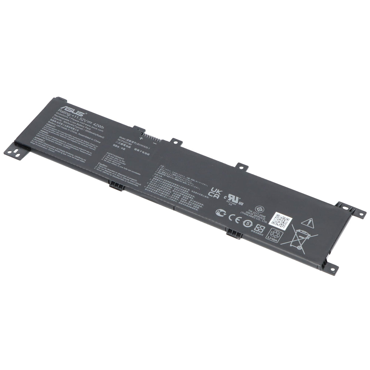 Asus laptop accu 3650mah