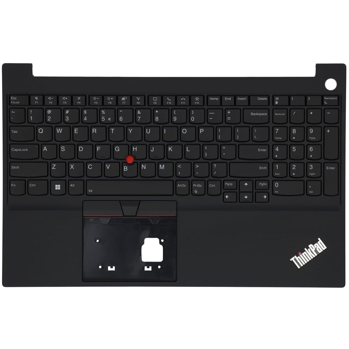 Lenovo laptop toetsenbord qwerty us + top cover- zwart