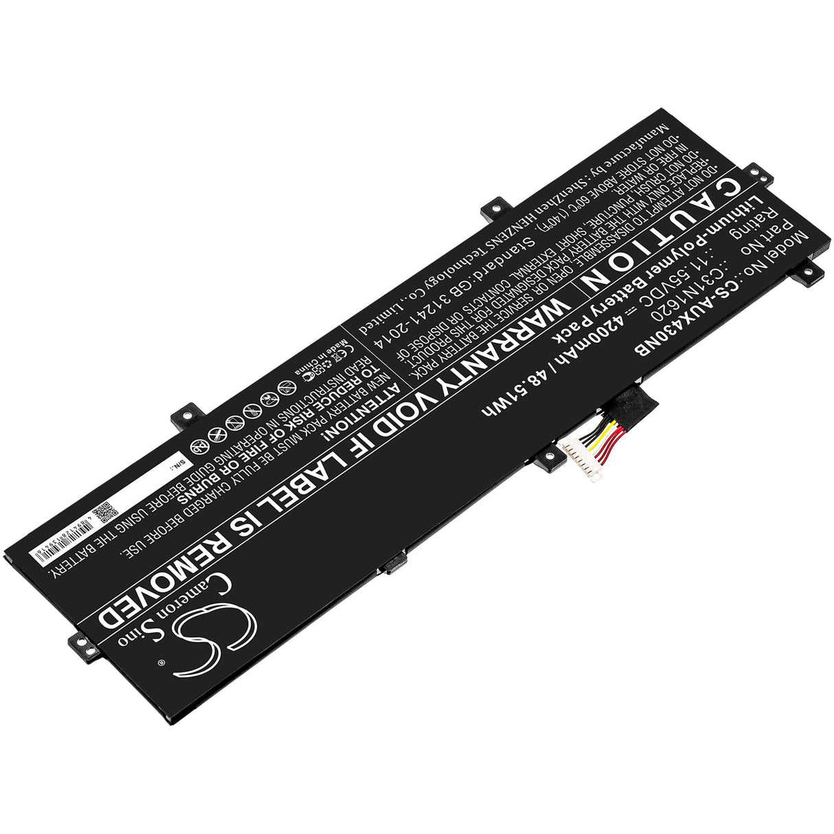 Replacement parts laptop accu