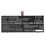 Replacement parts laptop accu 6000mah