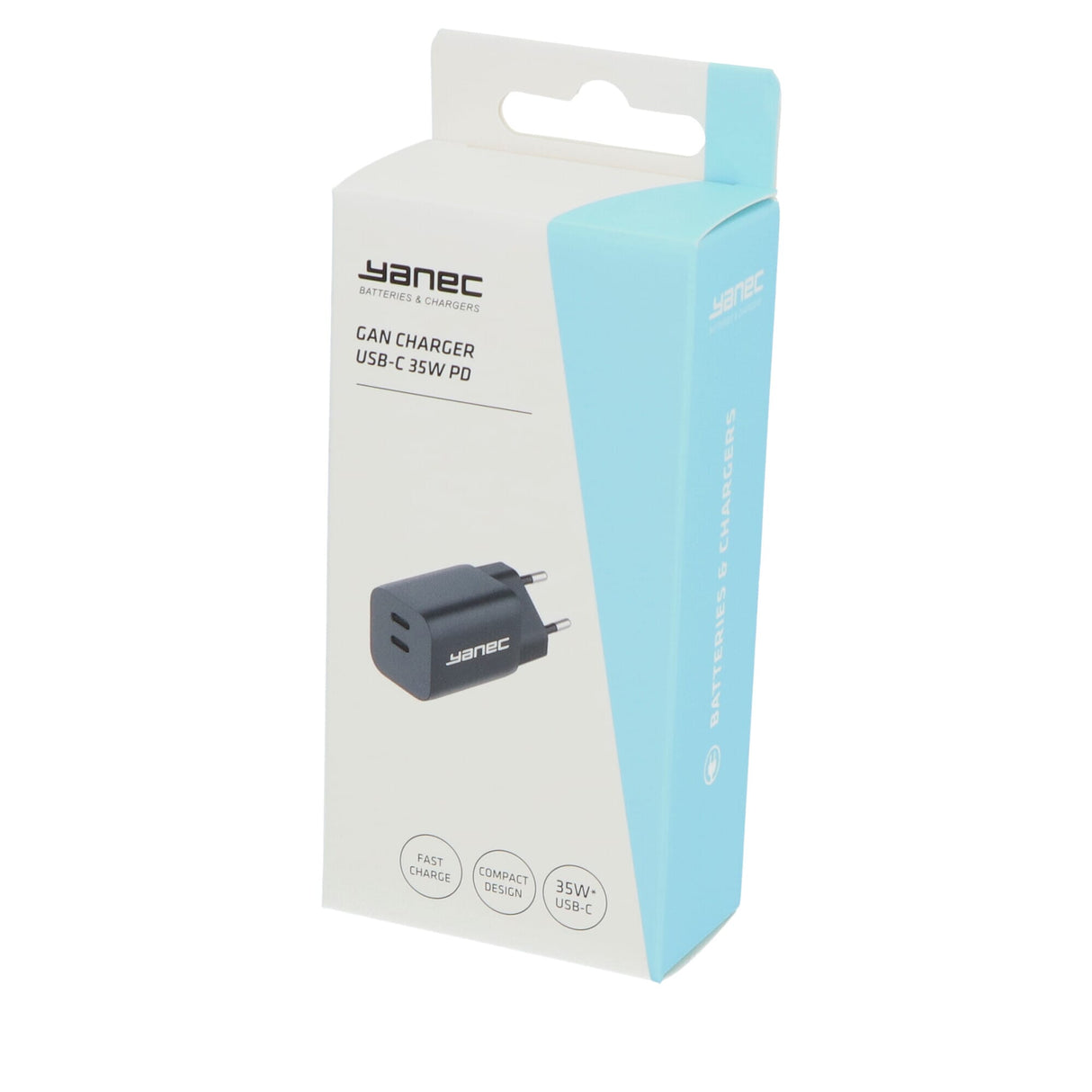 Yanec compacte gan lader usb-c 35w