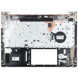 Hp laptop toetsenbord qwerty us + top cover - zilver