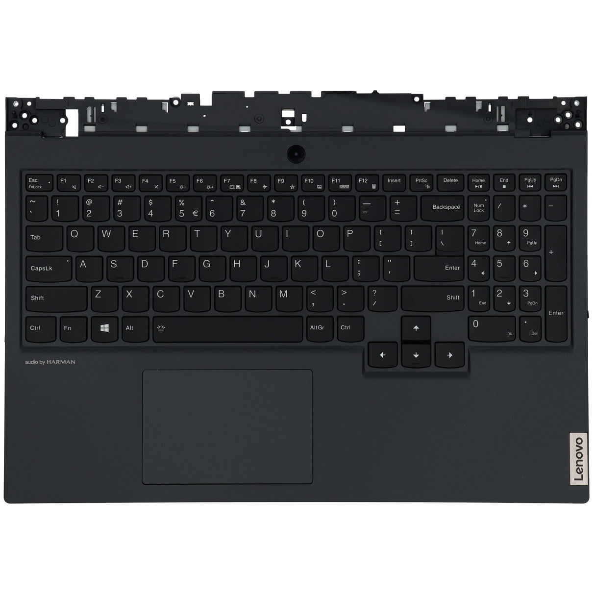 Lenovo laptop toetsenbord qwerty us + top cover, bl - zwart