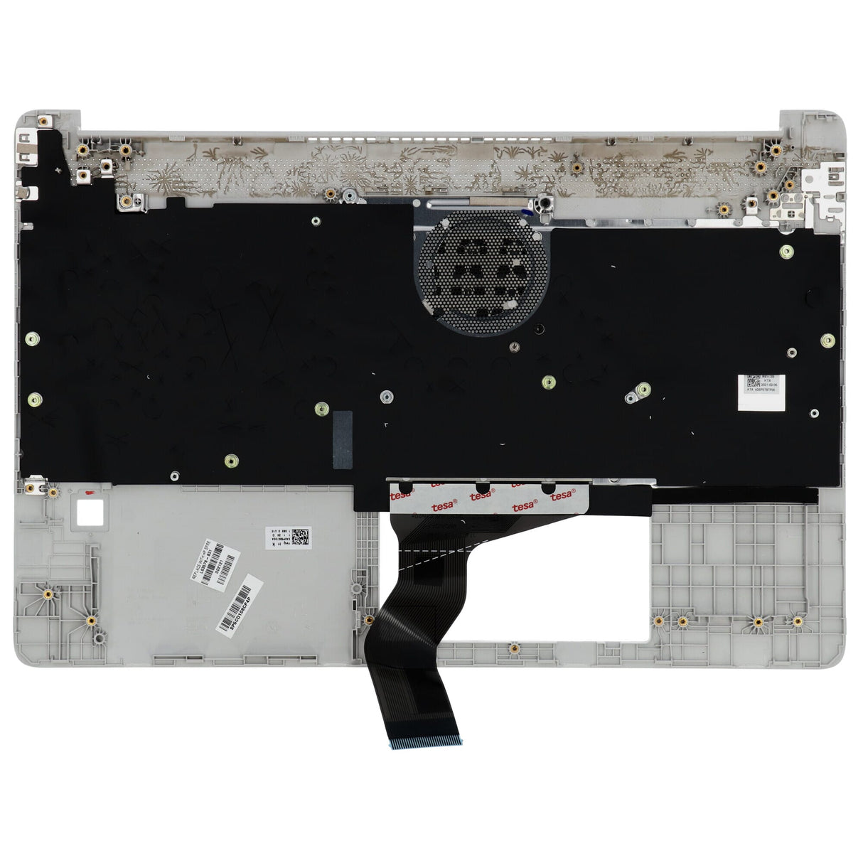 Hp laptop toetsenbord qwerty us + top cover - zilver