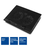 ACT Connectivity Laptopstandaard, met ventilator, hoogte verstelbaa