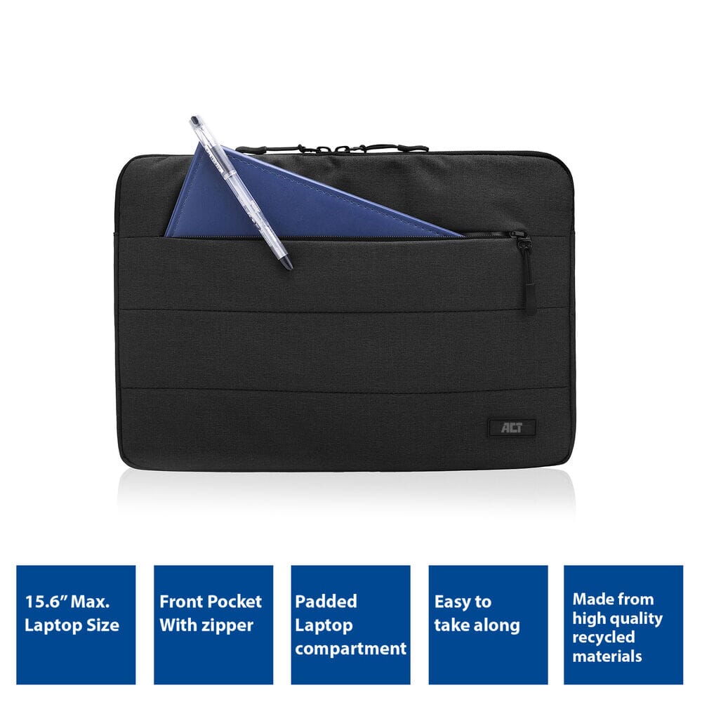 ACT Connectivity City laptop sleeve 15,6