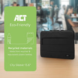 ACT Connectivity City laptop sleeve 15,6