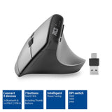 ACT Connectivity Draadloze Ergonomische Muis met Bluetooth en USB-C
