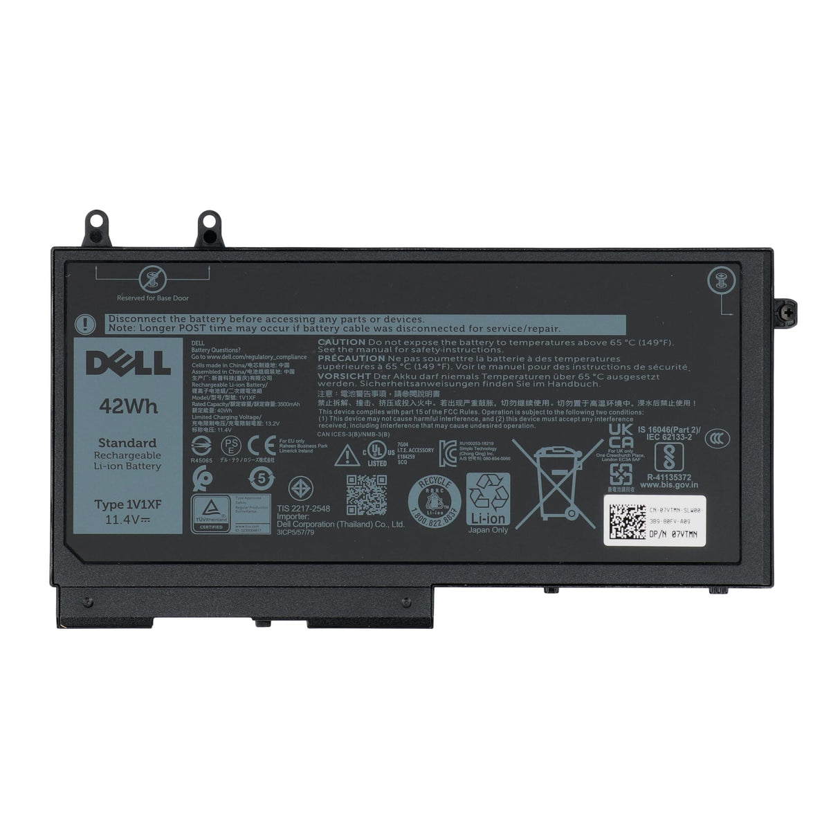 Dell laptop accu 3500 mah