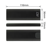 Act usb-c m.2 nvme pcie ssd enclosure, tool-free