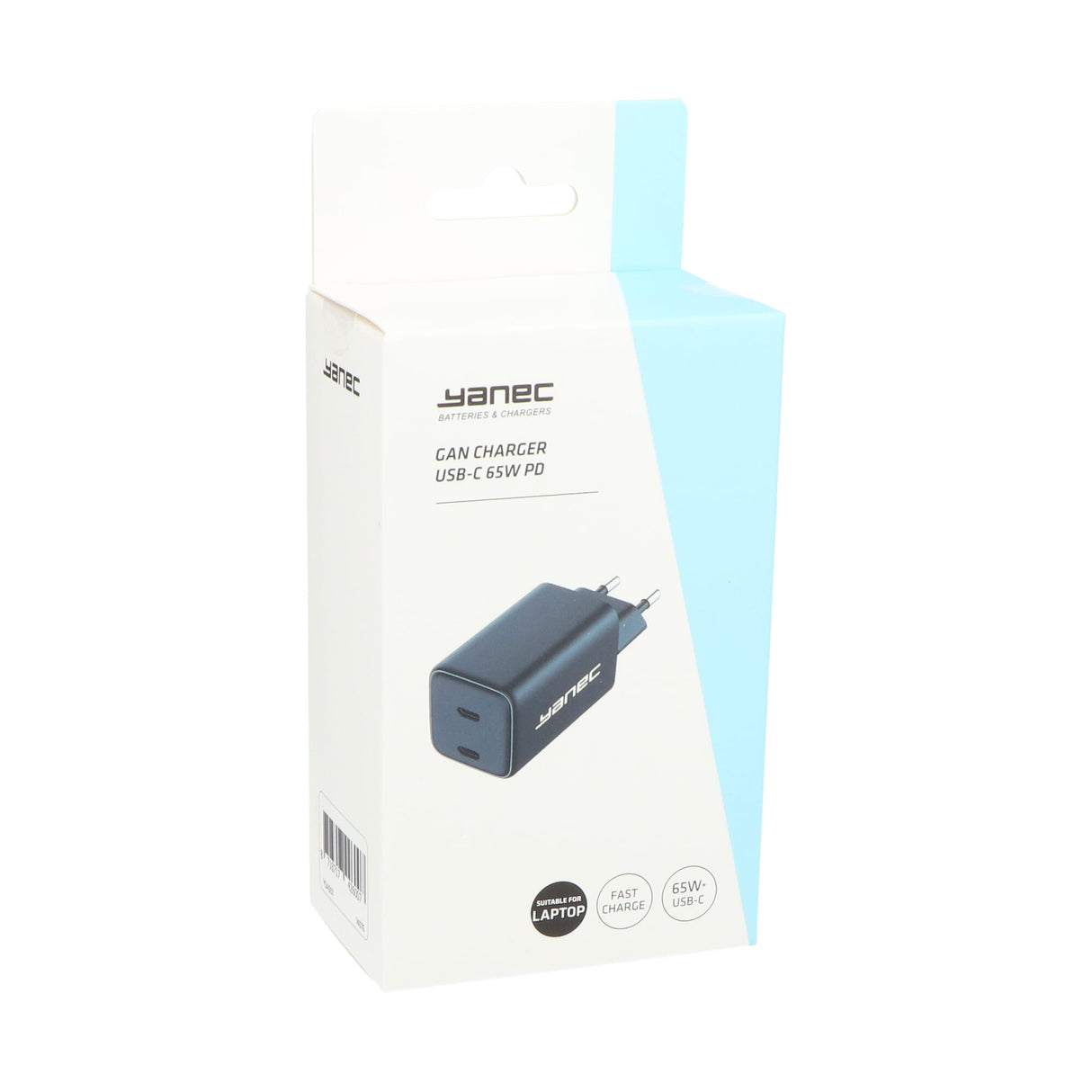 Yanec compacte gan lader usb-c 65w