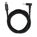 Yanec usb-c naar 3.0 x 1.1 mm laadkabel 1.8m