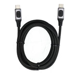 Yanec usb-c naar usb-c laad- en datakabel 2m nylon (100w)