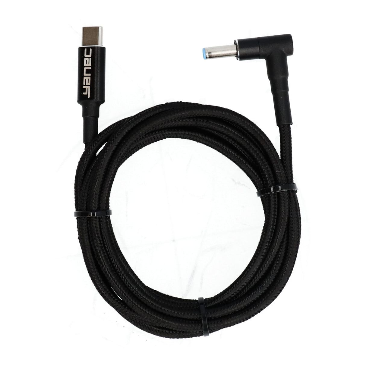 Yanec usb-c naar 4.5 x 3.0 mm hp laadkabel 1.8m