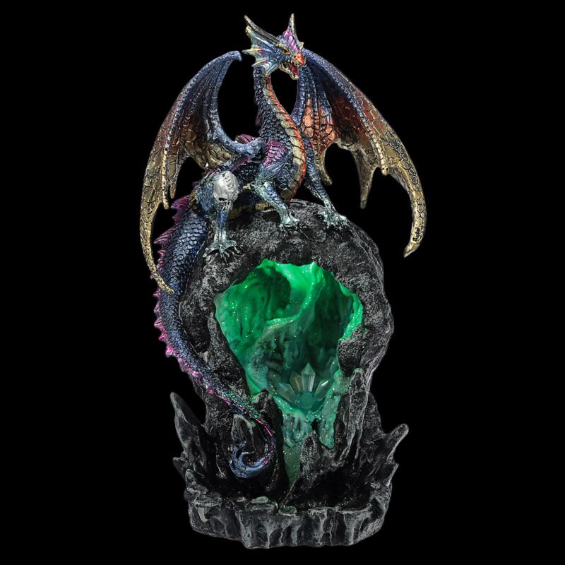 Dark legends ijsdraak led backflow wierookhouder