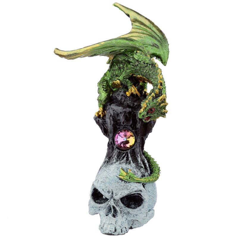 Dark legends edelsteentjes schedel draak