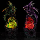 Dark legends kristalgrot led draak